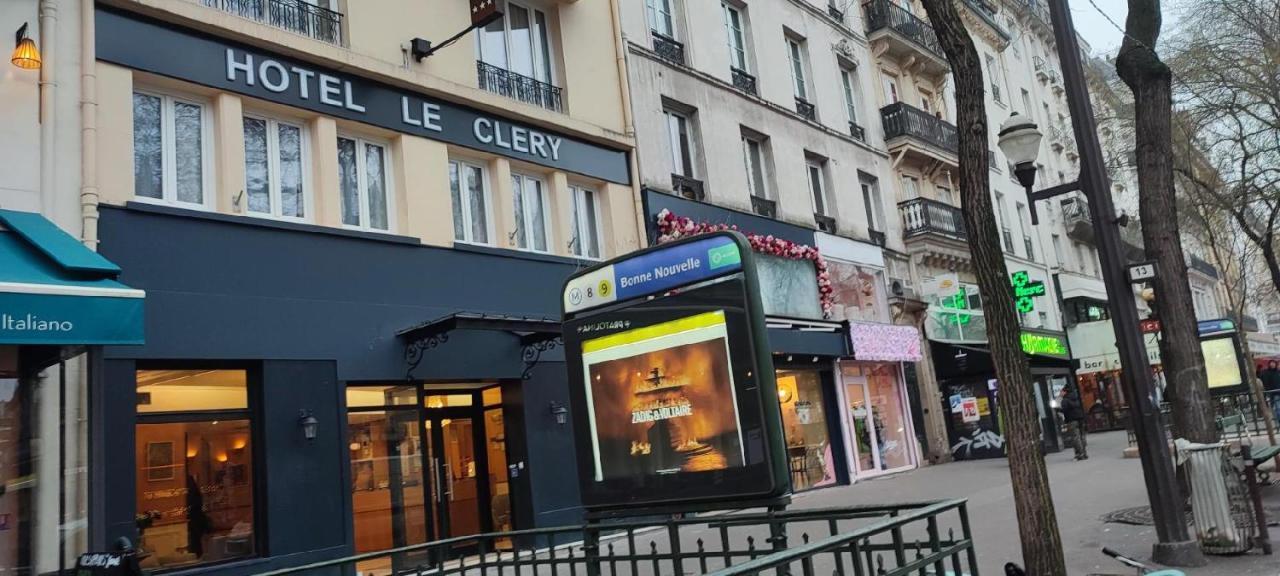 Hotel Le Clery Paris Exterior photo